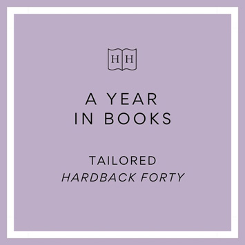 A YEAR IN BOOKS - HARDBACK 40 BOOKS